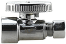 No Lead 1/2"Fpt X 3/8"Comp 1/4 Turn,Straight Supply Valve - Pack of 20