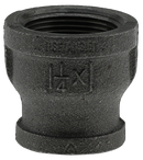 1-1/4" X 1" Red Coupling-Black - Pack of 20