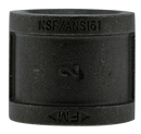 2" Coupling - Black - Pack of 12