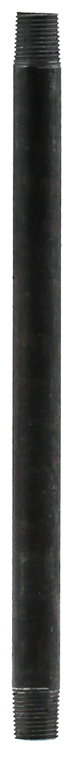 1/8" X 6" Nipple - Black - Pack of 25