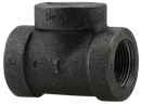 300lb - 1-1/2" Tee - Black - Pack of 8