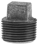 3/4" Plug - Galvanized - Pack of 25