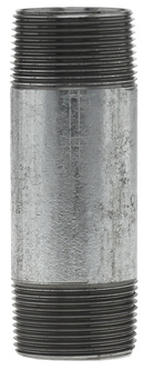 1-1/4" X 4-1/2" Nipple Galvanized - Pack of 25