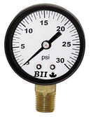 2" Dry Gauge 1/4" Lm 0-300 - Pack of 100