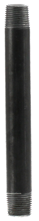 3/8" X 5-1/2" Nipple - Black - Pack of 25