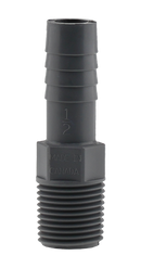 1/2" Adapter - Poly - Pack of 10