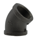 1 1/2" 45 Elbow - Black - Pack of 15