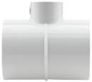 4" X 4" X 2" Slip X Slip X Slip Reducing Tee-Sched 40 Pvc - Pack of 3