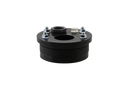 5" X 1-1/2" Single Hole Plastic Well Seal - Black - Pack of 8