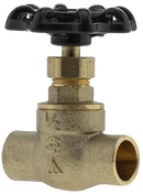 No Lead 3/4"Cxc Stop Valve - Pack of 10