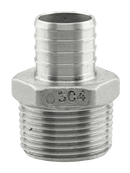 BOSHART 304 Stainless Steel PEX - MPT |adapter PEX 3/4" MPT 3/4"