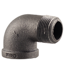 1" Street Elbow - Black - Pack of 30