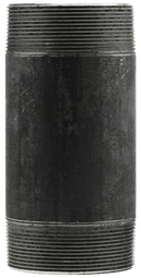 4" X 9" Nipple - Black - Pack of 5