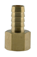 Nl Brass - 1/4"Barb X 1/4"Fpt Adapter - Pack of 25