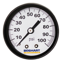 2" Dry Gauge 1/4" Cbm 0-160 - Pack of 100