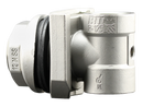 1" S.S. Pitless - 1/4" Tapping - Pack of 10