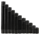1" Black Nipple - 60 Pcs/Box Slant Box Assortment