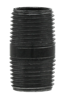 1/2" X 1-1/2" Nipple - Black - Pack of 25