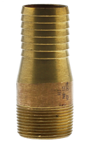 1-1/4" Male Ins Adapter Swaged Red Brass - Pack of 20
