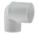 2" Mipt X Slip 90 Street Elbow Schedule 40 Pvc - Pack of 5