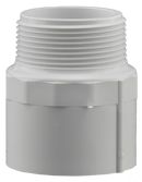 1-1/2" Mipt X Slip Male Adapte Schedule 40 Pvc - Pack of 5
