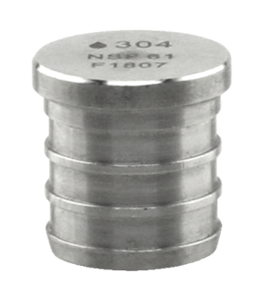 BOSHART 304 Stainless Steel PEX PLUG 1/2"