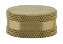 Nl Brass - Double Knurl Cap - Pack of 10