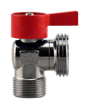 No Lead 1/2"Mx1/2"C X 3/4"Ght Wash Machine 1/4turn,Red Hand - Pack of 20