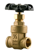 No Lead 1/2" Cxc G.V. 200 Wog - Pack of 10