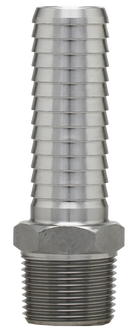 1-1/4"M X 1"Ins 304ss Adapter Extra Long - Pack of 10