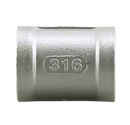 1/2" 316ss Coupling Iso4144 - Pack of 60