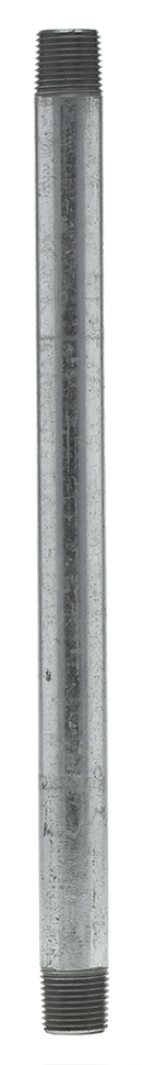 1/2" X 12" Nipple - Galvanized - Pack of 25