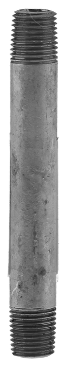 1/4" X 4-1/2" Nipple Galvanized - Pack of 25