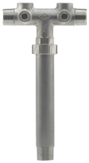 1-1/4" X 13" Centre To End Union 304ss Tank Tees C/W O-Ring - Pack of 2
