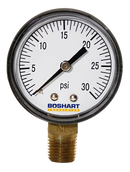 2" Plastic Gauge 1/4" Lm 0-30 - Pack of 100