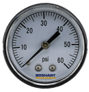 2" Plastic Gauge 1/4"Cbm 0-60 - Pack of 100