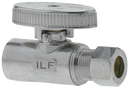 No Lead 3/8"Fpt X 3/8"Comp 1/4 Turn,Straight Supply Valve - Pack of 20