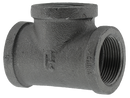1-1/4" Tee - Black - Pack of 14