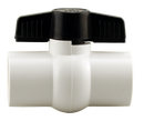1" Slip Pvc Ball Valve Epdm Seat - Epdm Stem O-Ring - Pack of 96