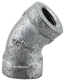 1/8" 45' Elbow - Galvanized - Pack of 50