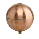 3" Copper Float - 1/4"-20 Sae Conn. Bouyancy In Lbs. = 0.34