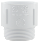 2-1/2" Mipt X Slip Male Adapte - Schedule 40 Pvc - Pack of 25