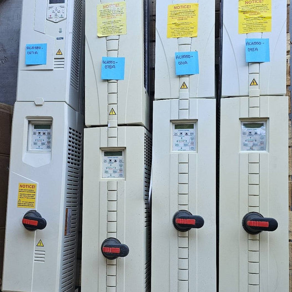 ABB VFD 3 phase ACH550 / ACH580 20HP - 60HP Drive W/Bypass