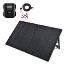 RICH SOLAR MEGA 200 Portable Briefcase Charging Kit | 200 Watt Portable Solar Panel | Premium 12V Portable Solar Panel for Generators, Vans, Campers | High Efficiency