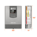 RICH SOLAR NOVA SWITCH 2K | 2000W 12V Pure Sine Wave Inverter with Built-in Transfer Switch | UL458 Certified for RVs, Campers, Trailers, Vans