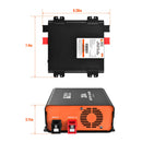 RICH SOLAR 12V 20A DC-DC Battery Charger for RV, Van, Boat, Off-Grid | Lithium & Lead-Acid Batteries