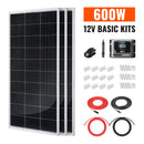 RICH SOLAR Basic 600 Watt Solar Kit | Solar Panel & Charge Controller Kit for RVs, Vans & Off-Grid Applications | Expandable Solar Charging