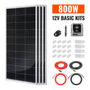 RICH SOLAR Basic 800 Watt Solar Kit | Solar Panel & Charge Controller Kit for RVs, Vans & Off-Grid Applications | Expandable Solar Charging