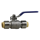 1/2" SS Push Fit Ball Valve