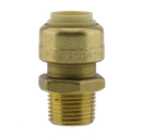 No Lead 3/8"Pfx3/8"Mpt Adapter - Pack of 12